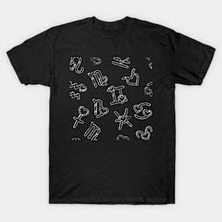 Heart zodiac  Pattern T-Shirt